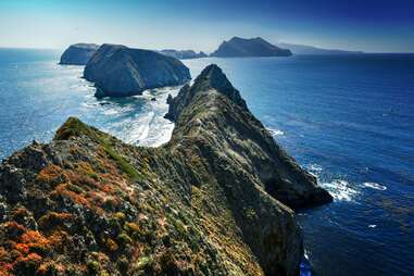 view from inspiration point, anacapa island